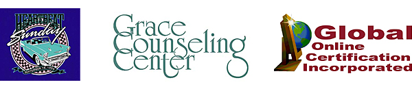 Logos: Grace Counseling Center; MQVP